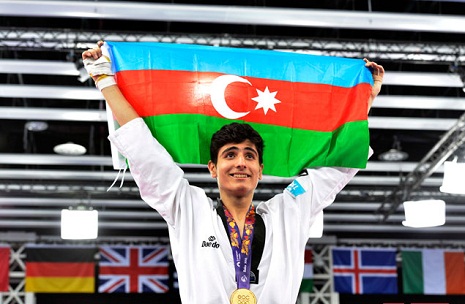 Azerbaijani President congratulates taekwondo fighter Aykhan Tagizade